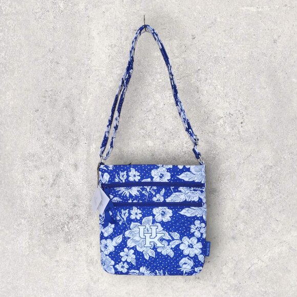 Vera Bradley Collegiate Crossbody - University of Kentucky - Blue - NWT - Picture 2 of 8